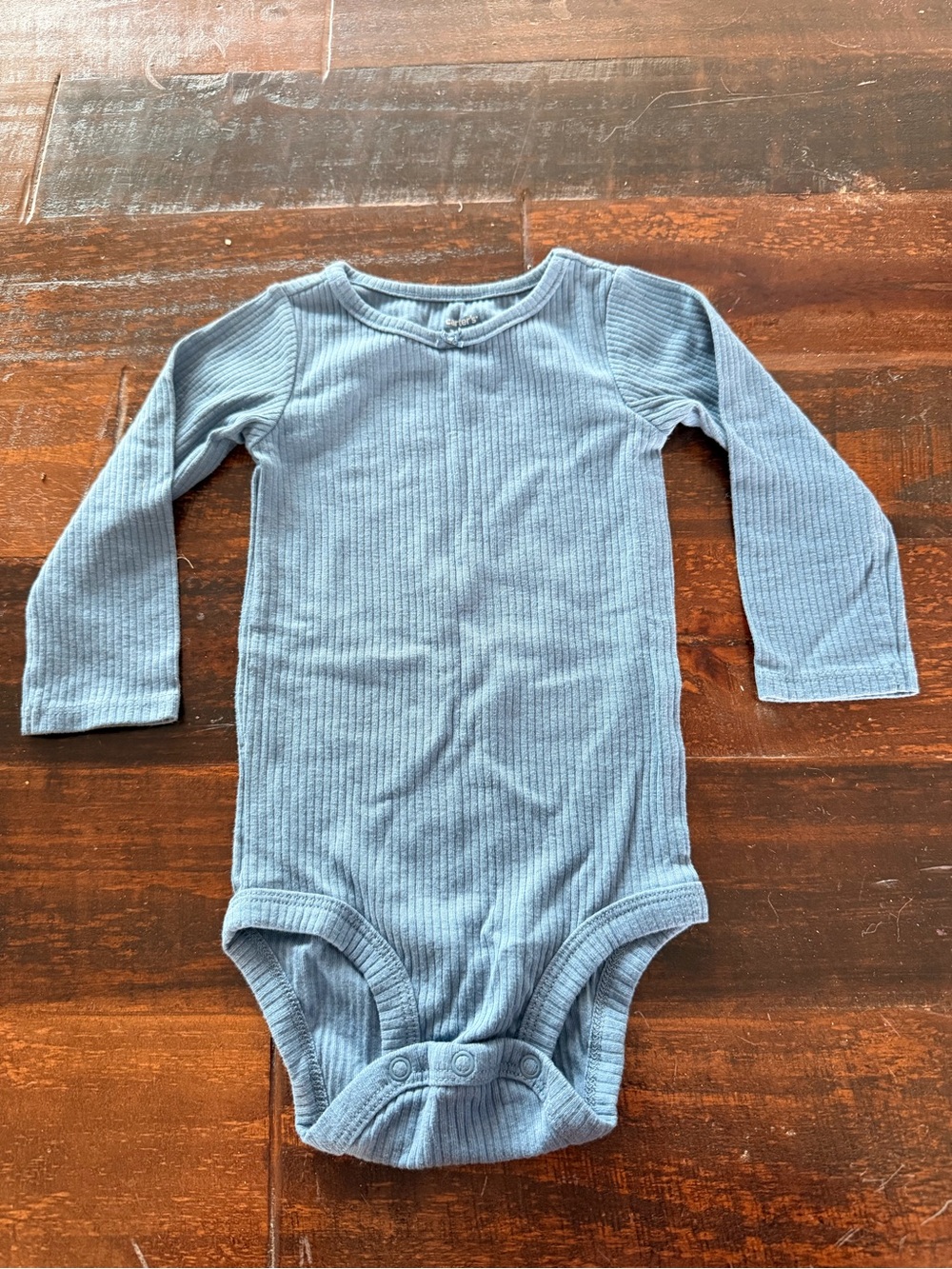 👚CLOSET CLEAN OUT SALE👖 Long-Sleeve Blue Bodysuit 18M